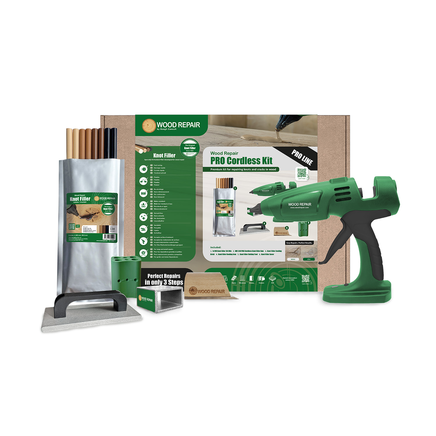 Wood Repair PRO Kablosuz Kit