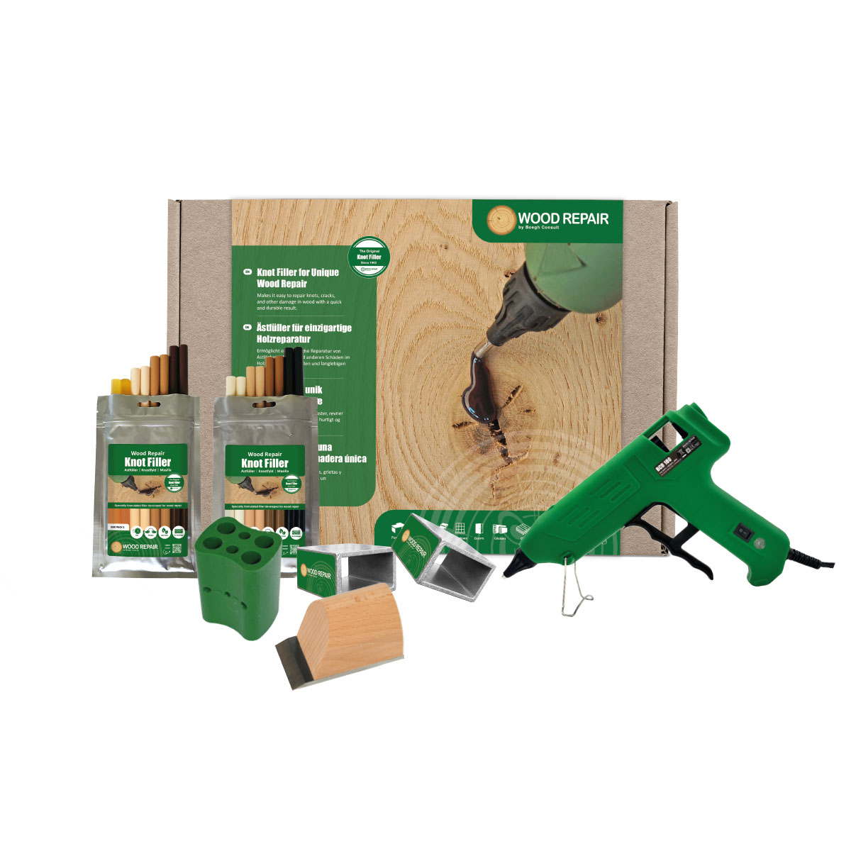 Wood Repair PLUS+ Kit